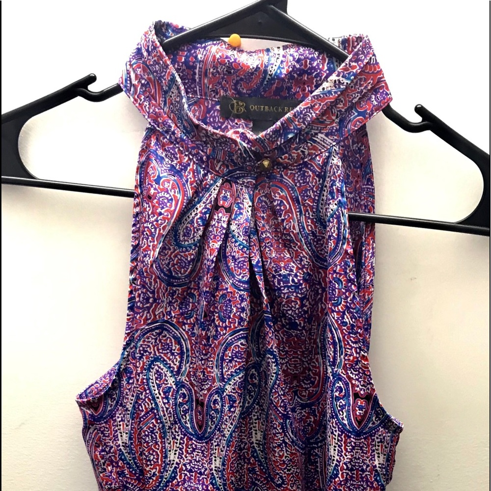 XS Halter, by Outback Red (Limited) Paisley Print